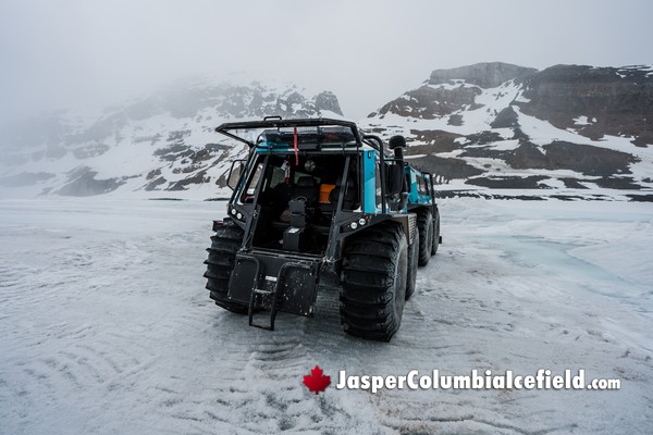 Fat Truck on the Athabasca Glacier during the Ice Odyssey